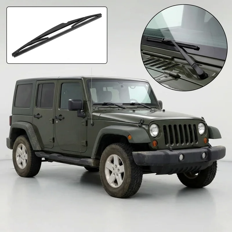 Driver Side Wiper Blade for Jeep Wrangler JK (2018 - 2018) - 1